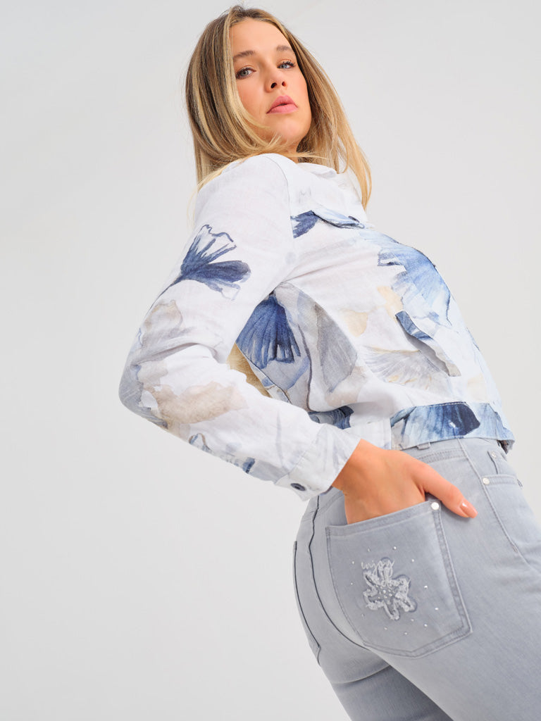 Casaco Dolcezza - "Indigo Melody"