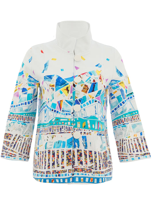 Casaco Dolcezza “L’air du vent aux mille couleurs”, by Stéphanie Houle.