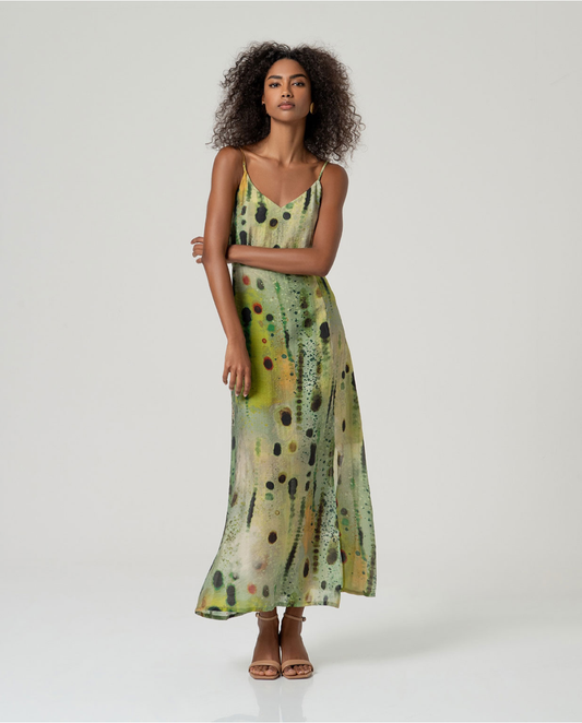 Vestido Longo Estampado SURKANA