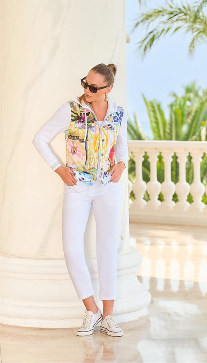 Casaco Dolcezza “Cheetah in the City 1” by Karen Fields